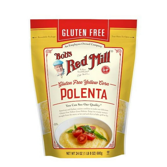 Bobs Red Mill Gluten Free Corn Grits/Polenta, 24 Ounce Pouch -- 4 per Case.