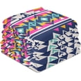 thumbnail image 4 of Coolnut Aztec Geometric Kitchen Dish Towel Set of 1, Super Absorbent Soft Drying Cloth Tea Bar Towels, 28 x 18 Inch, 4 of 6