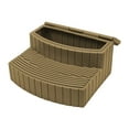 thumbnail image 2 of Good Ideas Sora Steps Lightweight Plastic Outdoor & Indoor Storage Step, Khaki, 2 of 6
