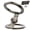 Gunmetal, variant on Double-Sided Magnetic Fidget Spinner Stand, Fingertip Gyroscope Phone Holder, 360° Rotation Folds Pocket-Flat for Desk Car Gym Travel,Silver
