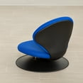 thumbnail image 3 of Norwood  360-Degree Swivel Padded Floor Chair with Back Rest Seating for Teachers, Students, and Gamers Blue, 3 of 9