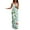 Mint Green#2, variant on Women's Floral Jumpsuit - High Waisted Wide Leg Sleeveless Romper with Pockets Stretchy Casual Boho Summer Outfit for All Sizes S-3XL