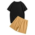 thumbnail image 5 of Playeras Negras Para Hombre Algodon, Camiseta De Manga Corta Con Cuello Redondo Y Estampado A La Moda Para Niñas Y Niños, Camiseta Holgada De Verano, Camisetas Casuales, 5 of 5