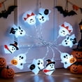 thumbnail image 5 of Halloween Ghost String Lights USB Powered 9.8 ft, Fairy Lights for Indoor Outdoor Hanging Home Garden Porch Wall Display Party Decor, 5 of 5