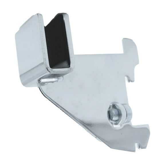 3 inch Chrome Dimensional Hangrail Bracket for Slotted Standards - 1 inch slots 2 inch on center - Pack of 4