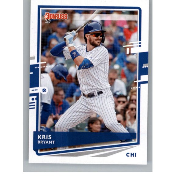 Collectible 2020 Donruss #180 Kris Bryant Chicago Cubs Baseball Trading Card