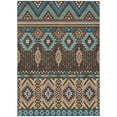 thumbnail image 2 of Addison Rugs Chantille Indoor/Outdoor Transitional Aztec Brown Machine Washable Rectangle Rug, 10' x 14', 2 of 8