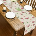 thumbnail image 5 of Watermelon Table Runner Spring Summer Watermelon Theme Party Decoration Dining Room Holiday Home Kitchen Island Decor,13x72 Inches, 5 of 6