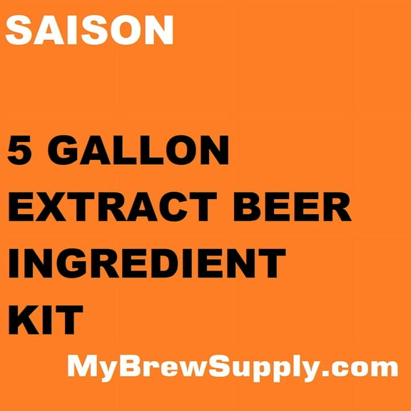 Saison 5 Gallon Homebrew Beer Ingredient Kit