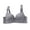 Gray, variant on Women Backless Push Up Bra No Wire Comfortable Seamless Lingerie U Shaped Design Soft Nylon Fabric for Everyday Wear 36-42 ABC Multi Color Options