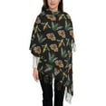 thumbnail image 3 of Sikiie Wasp Cockchafer Butterfly Shawl Wraps Big Scarf Tassel Fall Winter Thick Scarf Warm Shawl Women Fall Gifts, 3 of 8