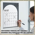 thumbnail image 4 of Calendario de pared Fullhawl 2025-2026 sin fecha 30 x 42 cm con 12 meses, 4 of 6