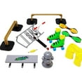 thumbnail image 2 of Skateboard Bike Ramp Kit Toys Rail Parts Starter Kits Ramp Toys Novelty Fingerboard Mini Scooter Ramp for Party Training Finger Coordination - CDH-8, 2 of 9
