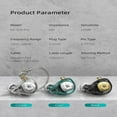 thumbnail image 7 of KZ EDX Pro in Ear Monitors with Microphone KZ IEM Earphones Dual DD HiFi Stereo Sound Wired Earphones Noise Cancelling Earbuds for Musicians Singer Audiophiles (Black, with Mic), 7 of 7