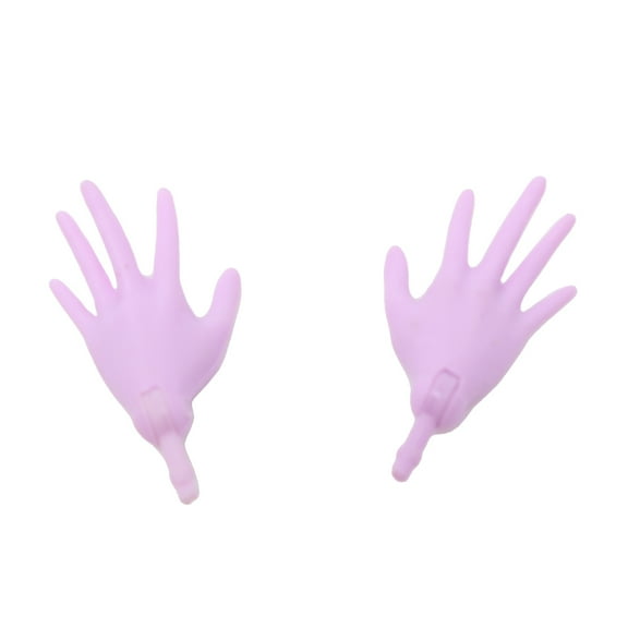 Replacement Parts for Collectible Monster High Operetta Doll X5106 - Set of Replacement Hands - Left and Right - Light Purple