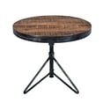 thumbnail image 2 of Coast To Coast Imports Braden Natural Adjustable Round Accent Table, 2 of 8