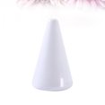 thumbnail image 4 of MasteelfCA 2Pcs White Ceramic Finger Ring Racks Creative Cone Shaped Ring Storage Shelves Ring Jewelry Organizer Holder, 4 of 8