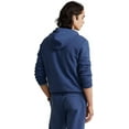 thumbnail image 3 of Polo Ralph Lauren Men's Double Knit Tech Fleece Hoodie in Blue Heather - Large, 3 of 3