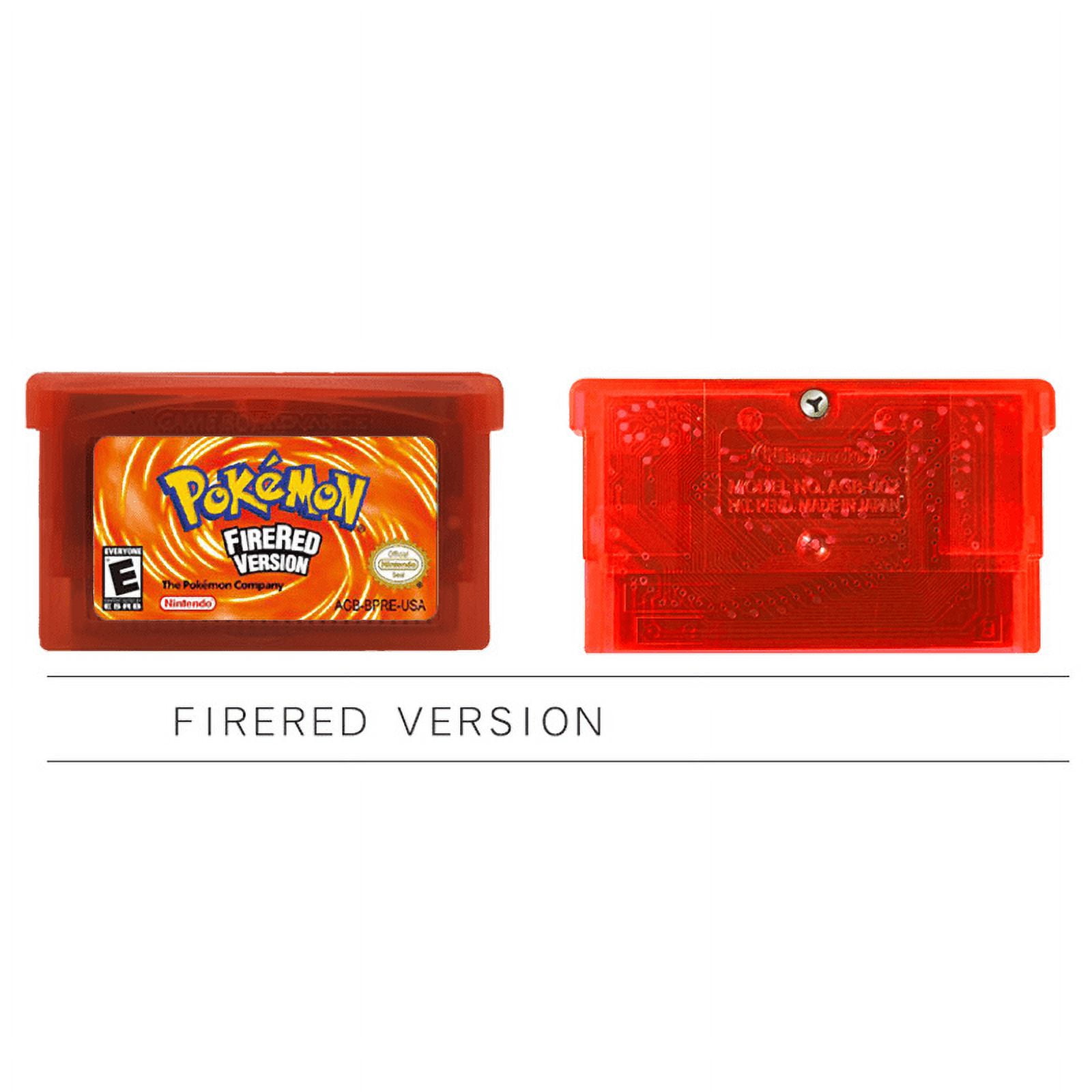 Pokemon FireRed Game Boy Advance Game Cartridge for GBA Pokemon FireRed Game Boy Advance Game Cartridge for GBA