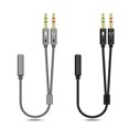 thumbnail image 2 of 2 in 1 3.5MM Jack 1 Female to 2 Male Adapter Cable Stereo Headphone Audio, 2 of 8