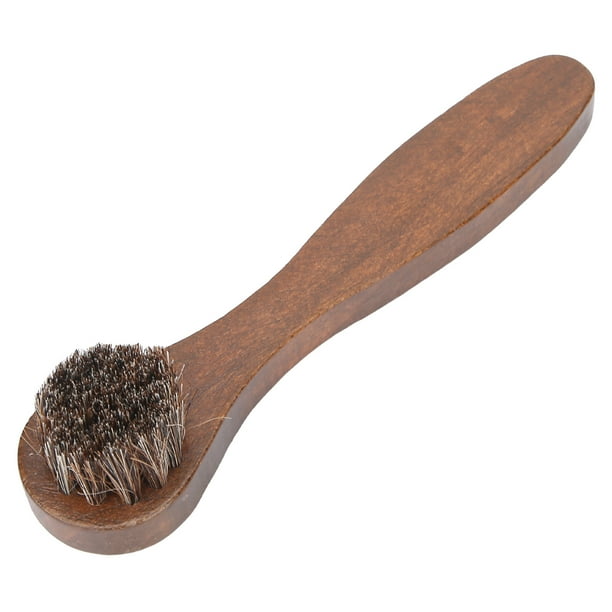 Polishing shoes hard brush shop soft brush