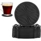 thumbnail image 1 of 8 PCS Posavasos de Bebidas Portavasos para Mesa, Portavasos de Silicona Antideslizantes con Soporte, Coasters para Hogar, Oficina, Bar, Restaurante, Cafetería, 1 of 4