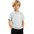 thumbnail image 1 of Toddler Rash Guard Crew Neck Short Sleeve T-Shirts Youth Quick Dry Beach Rashguard, 1 of 10