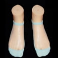 thumbnail image 2 of Langgg PVC Mannequin Adult Feet Ankle Bracelet Foot Left and Right for Toe Rings Normal, 2 of 8