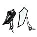 thumbnail image 3 of ESUPPORT Rétroviseur Universel Noir pour Moto, Scooter, ATV, 3 of 4