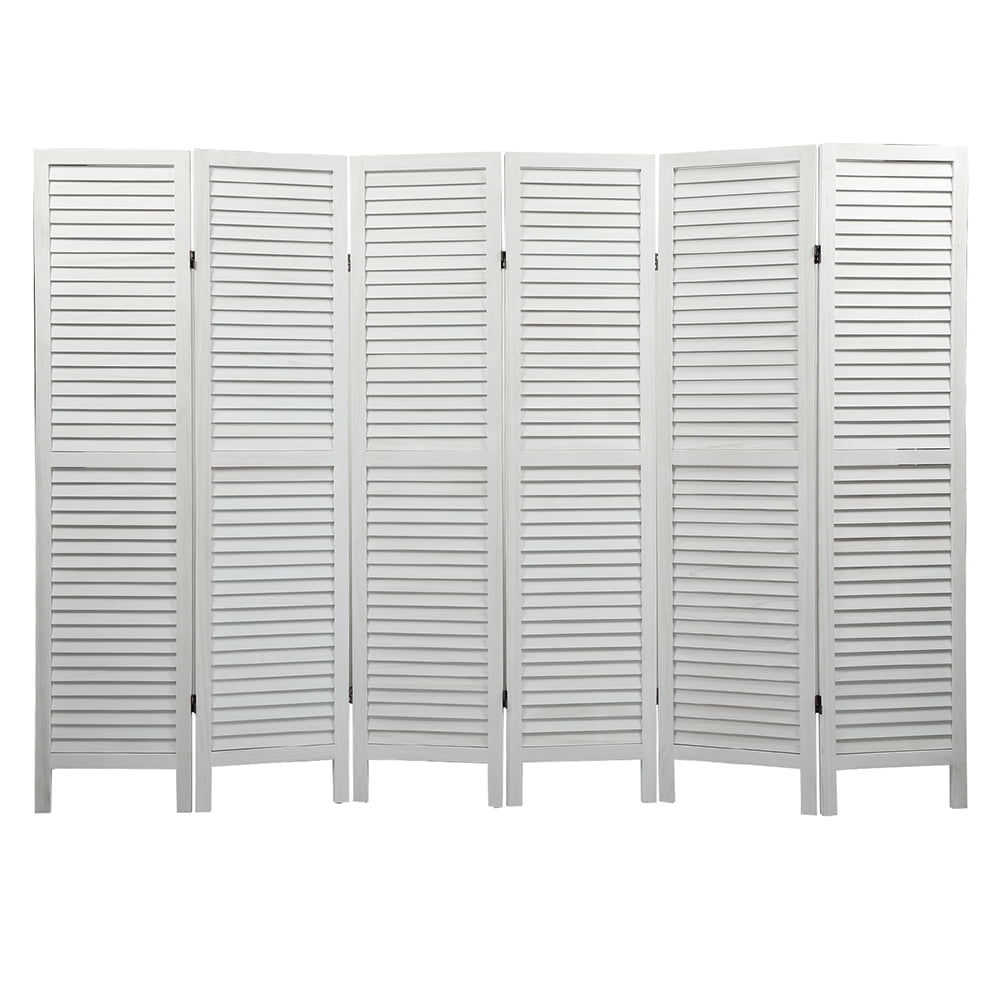 Kadyn Wall Divider for Home, Indoor Divider Screen for Dining Room, Room Screen for Dining Room, Old White