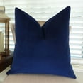 thumbnail image 3 of Plutus Navy Handmade Throw Pillow-Color:Navy,Size:20" x 20", 3 of 4