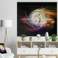 thumbnail image 3 of Design Art - Bright Wave Particle in Air on Black, 3 of 5