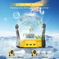 thumbnail image 2 of Farol LED portátil con ventilador, 8 pulgadas, nebulizador, batería, 10000 mAh, 2 of 7