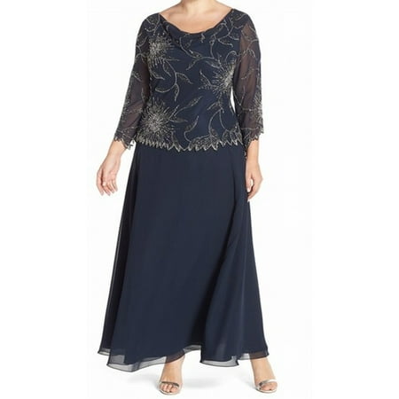 j kara beaded popover gown