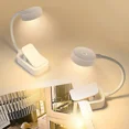thumbnail image 4 of Rechargeable Book Light Mini LED Reading Light Flexible Easy Clip Lamp Portable, 4 of 14