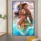 thumbnail image 3 of Pintura de diamante 5D DIY Taladro redondo completo Jefe Decoración del hogar Arte Artesanía Hugtrwg Para estrenar, 3 of 9