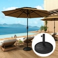 thumbnail image 2 of Outsunny Base Ronde pour Parasol de Patio, Support de Parasol en Résine de 26 Lb, Noir, 2 of 10
