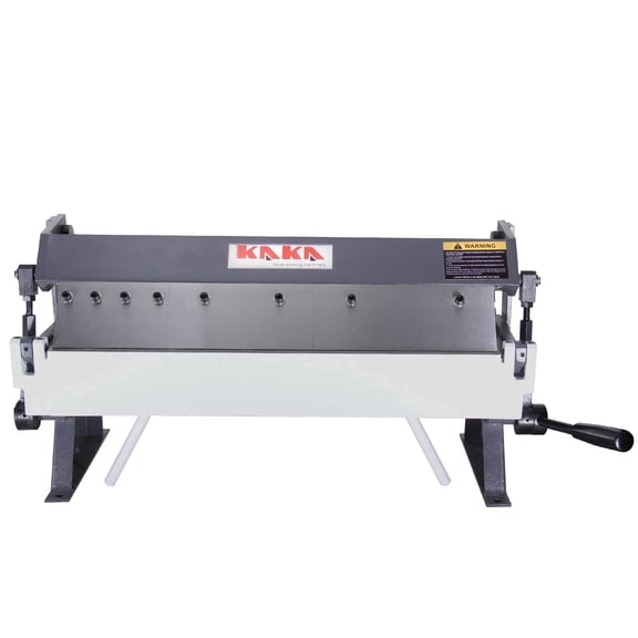 24-Inch Box and Pan Brake, 20-Gauge (0.035") Capacity, Minimum Reverse Bend 0.47"(12mm), Max Box Bending Depth 1.38"(35mm), Bender for Workshop Garage DIY Metal Fabrication W-2420A