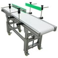 thumbnail image 5 of TECHTONGDA Belt Conveyor 59"*11.8" Aluminium Alloy White PVC Belt Conveyor Systems without Bezel Height Adjustable, 5 of 17