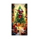 thumbnail image 2 of Christmas Door Curtain Santa Claus Polyester Fabric Decorative Cover for Holiday Party Wall and Door Hanging Festival Home Decor, 2 of 6