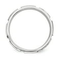 thumbnail image 2 of SS 7mm Polished Fancy Band Size 11 in Sterling Silver, 2 of 3