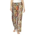 thumbnail image 2 of Goofa Funny Dogs Family Printed Soft Pajama Pants for Women, Wide Leg Comfy Casual Lounge Yoga Pants-Medium, 2 of 9