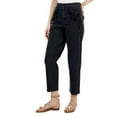 thumbnail image 5 of $80 Inc Womens Embroidered Pocket High Rise Straight-Leg Jeans Black Size 16, 5 of 9