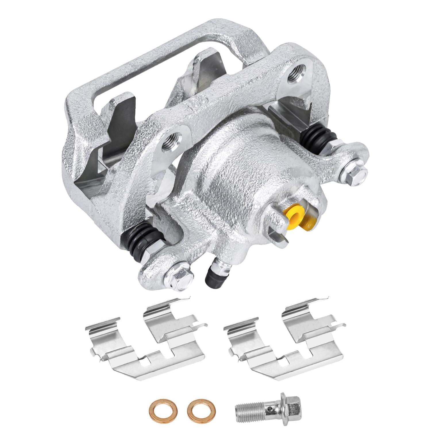 Detroit Axle - Rear Left Right Brake Calipers w/Bracket Replacement for 2005 2006 2007 2008 2009 2010 Honda Odyssey