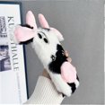 thumbnail image 5 of Case For Tcl 50 Xl Nxtpaper 5g Fluffy Cartoon Cow - Soft Fuzzy Cover Compatible With Tcl 50 Xl Nxtpaper 5g, 5 of 5