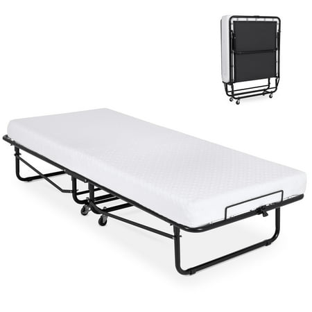 Best Choice Products Twin Folding Rollaway Cot Sized Mattress