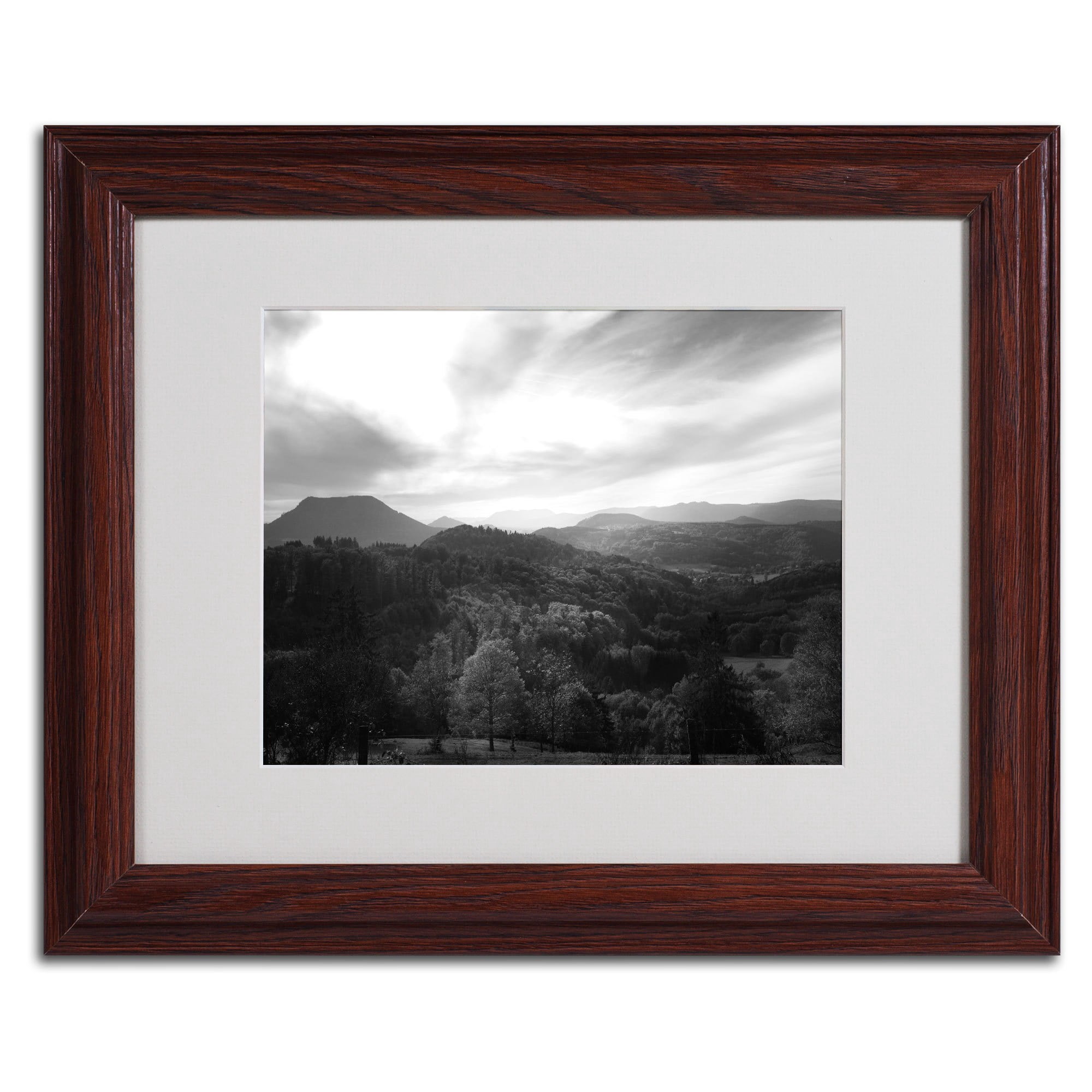 Trademark Fine Art "Over the Lighting" Canvas Art by Philippe Sainte-Laudy, Wood Frame