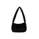 thumbnail image 1 of Btafrte Bolsos Hombro Retro Mujer Color Sólido Felpa Axila Bolso Monedero (Negro), 1 of 9