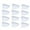 Clear, variant on JilgTeok 5 Packs 6 Pairs Eye Glasses Side Clear Side Shield for Safety Universal Fits Large Size Flexible