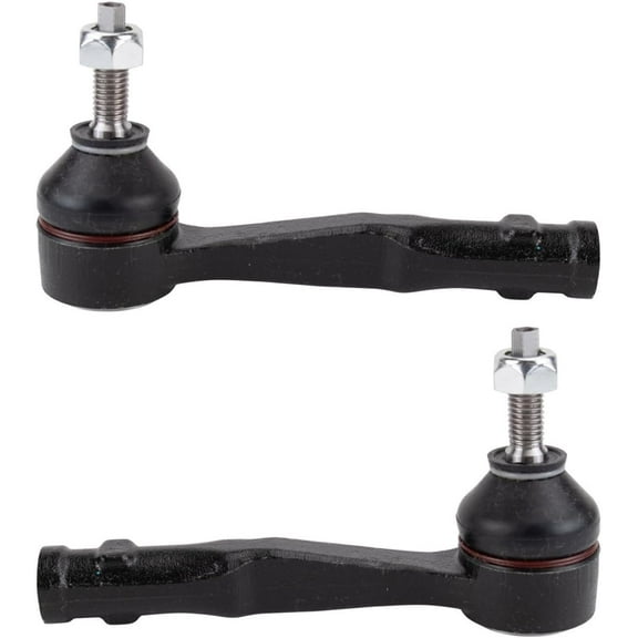 Detroit Axle - Front Outer Tie Rods for 2017-2022 Jeep Compass Replacement 2018 2019 2020 2021